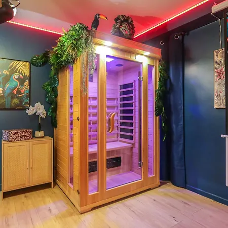 Lägenhet Twilight Star - Sauna & Private Cinema - Free Parking Amiens